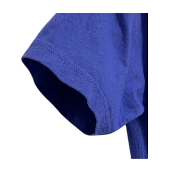 Foot Locker Unisex Large Night Music Purple T-Shirt Howling Wolf Moon Vintage - Picture 7 of 13